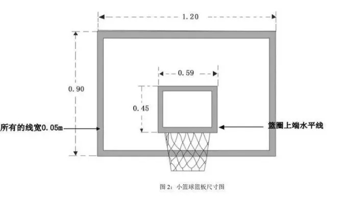 篮球架尺寸图片大全，让你轻松掌握篮球场地布局-第3张图片-www.211178.com_果博福布斯